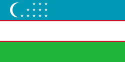 Logo for Uzbekistan
